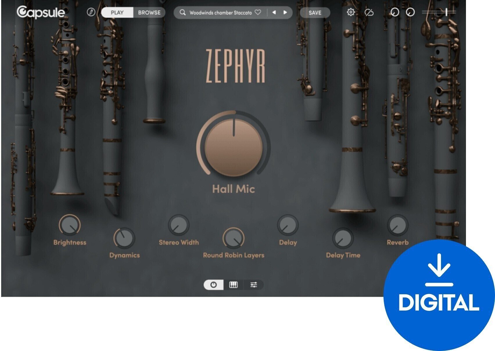 VST Instrument Capsule Audio Zephyr (Prodotto digitale)