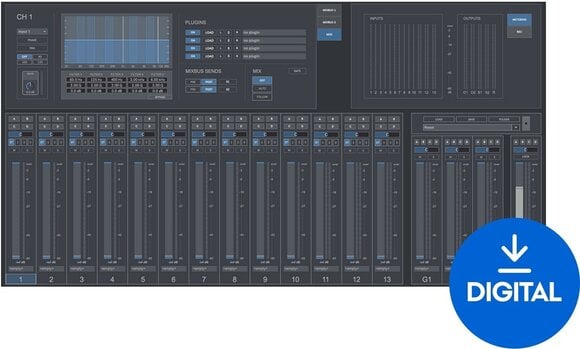 Mastering software Digital Brain Instruments CMixer (Produit numérique) - 1