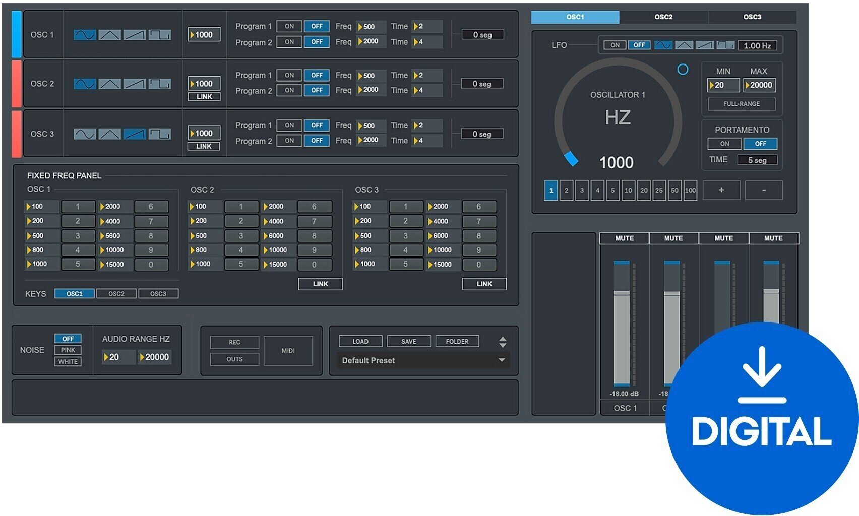 Studijski software plug-in efekt Digital Brain Instruments Oscar (Digitalni izdelek)