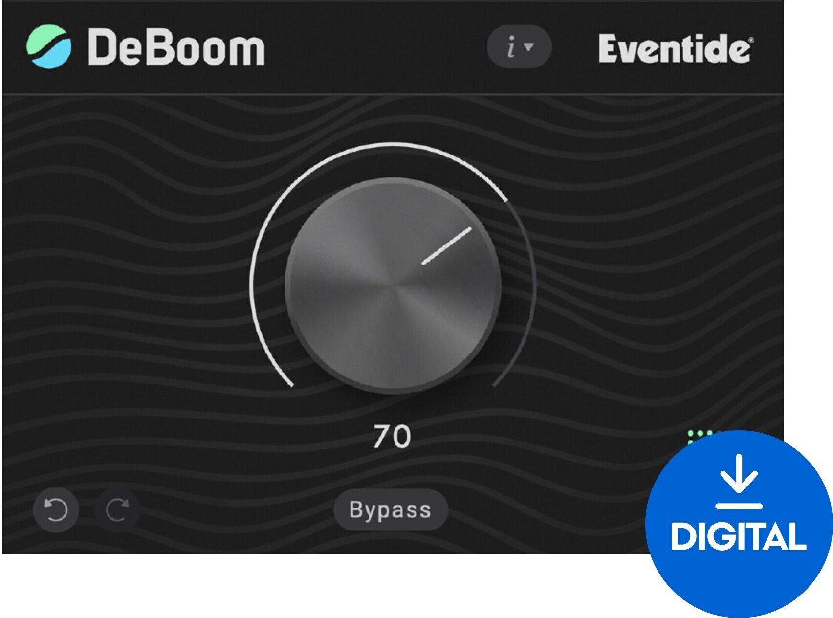 FX-prosessori-ohjelmistolisäosa Eventide DeBoom (Digitaalinen tuote)