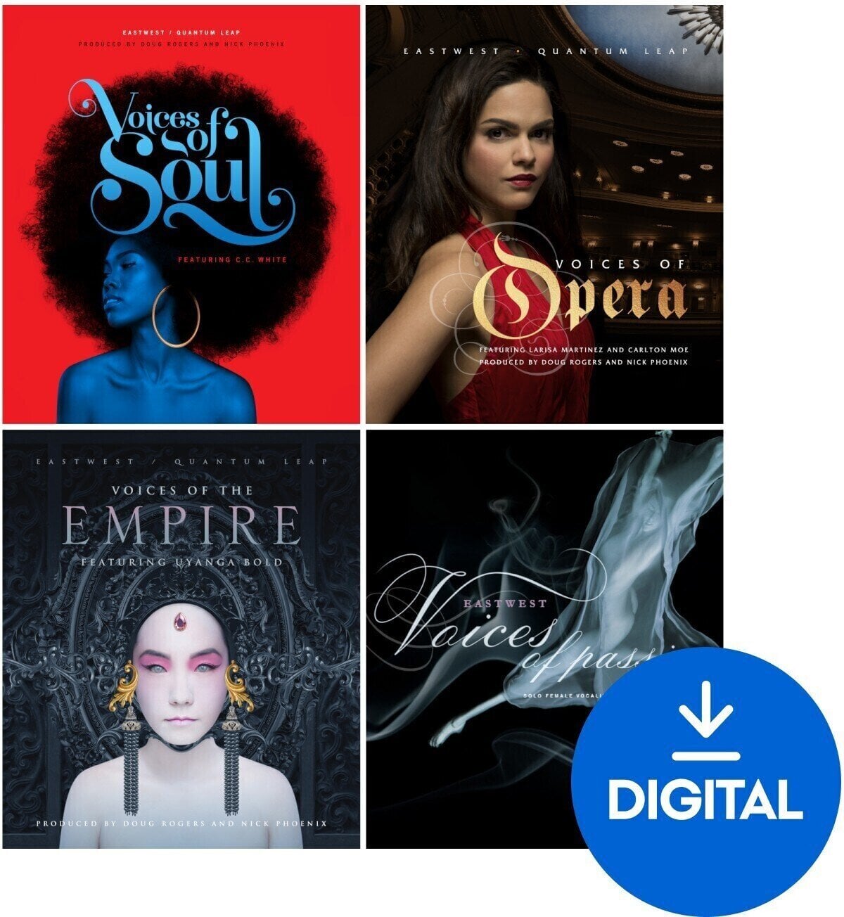 Zvuková knižnica pre sampler EastWest Sounds Voices Bundle (Digitálny produkt)
