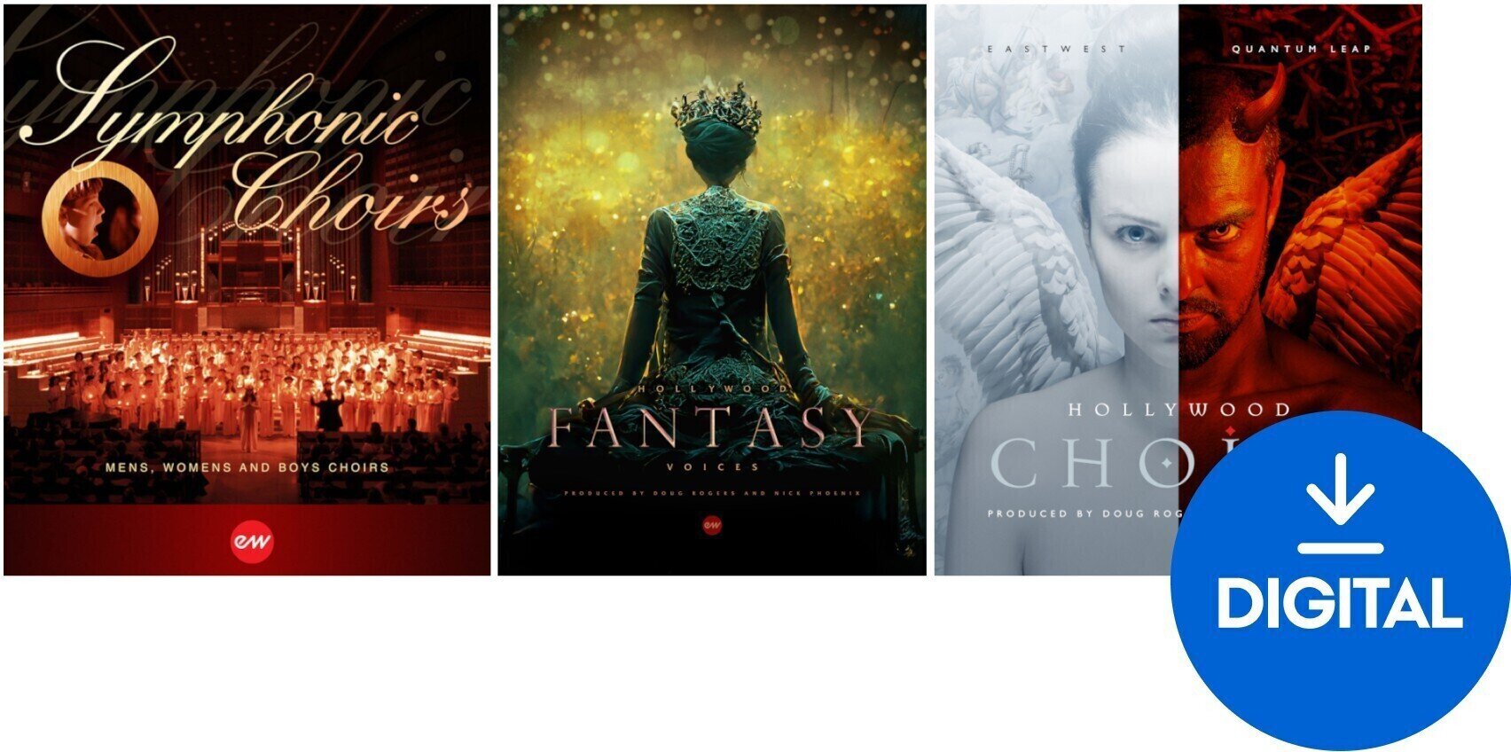 Библиотека със звукови ефекти EastWest Sounds Choirs Bundle (Дигитален продукт)