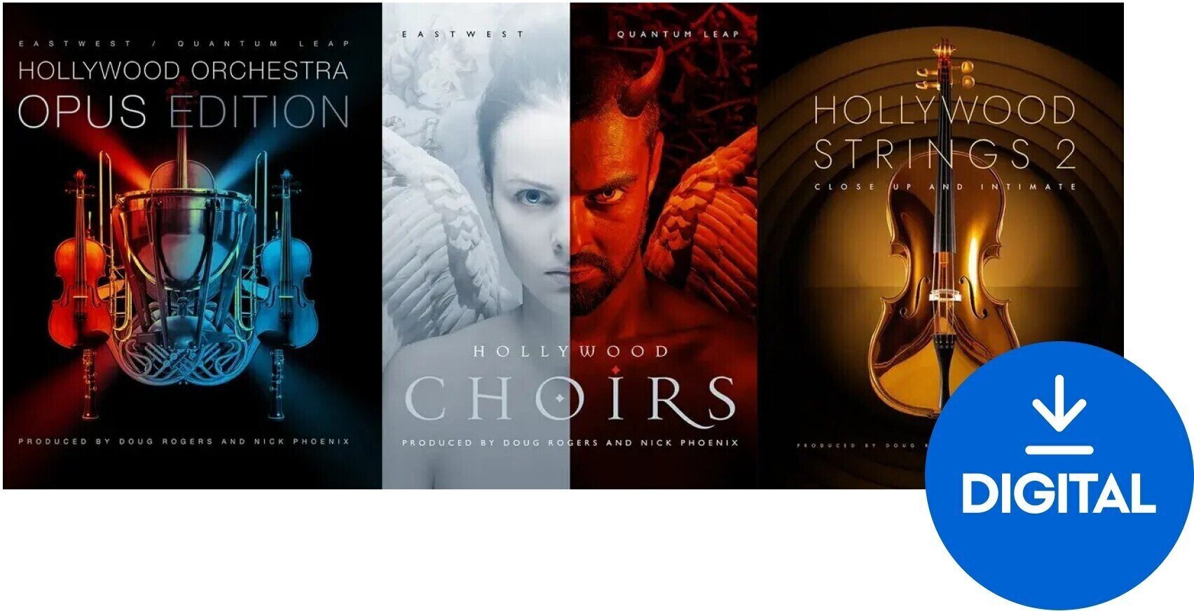 Sample/Sound Library EastWest Sounds HOLLYWOOD SCORING ESSENTIALS BUNDLE (Digital product)