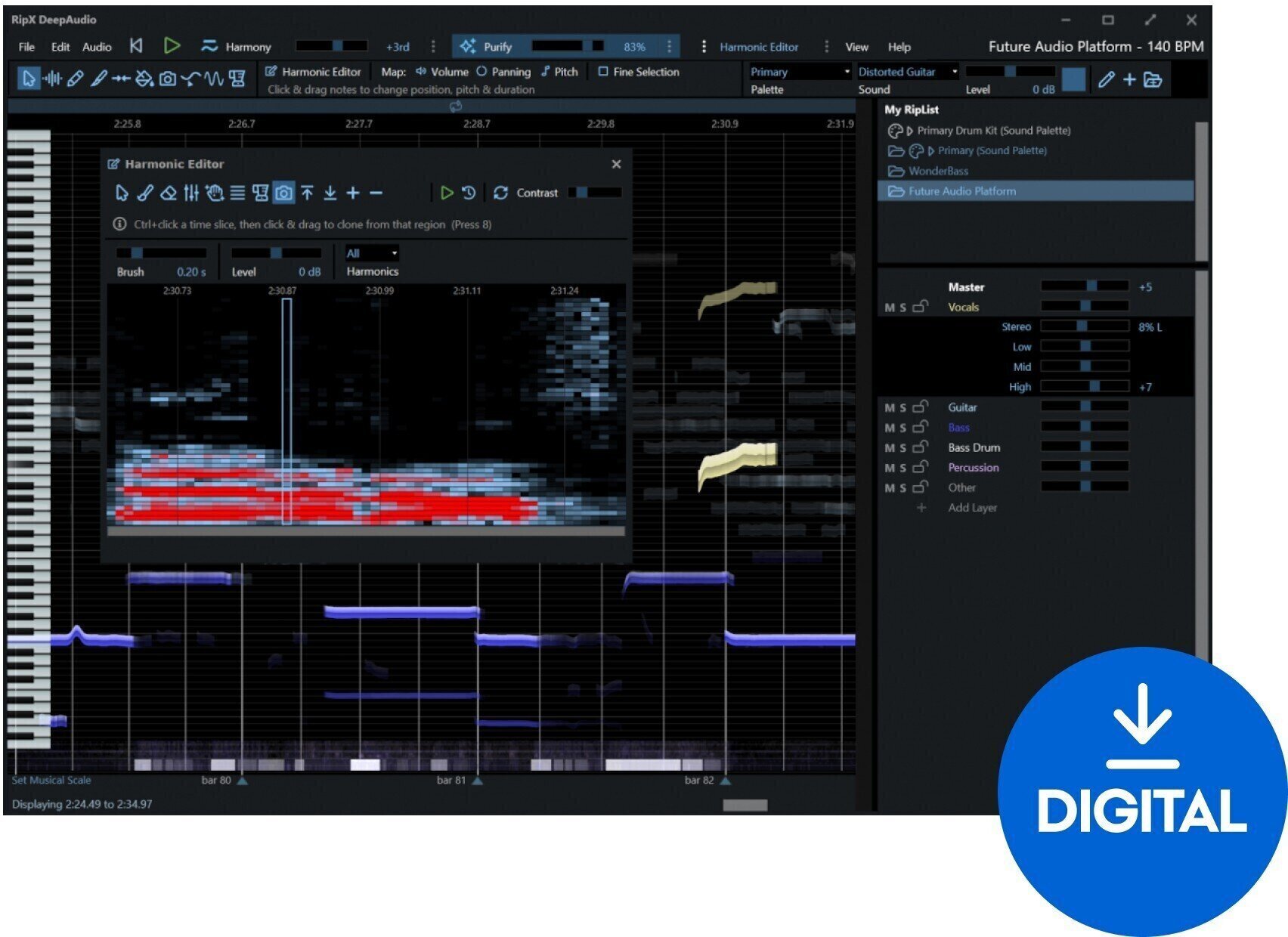 Hit'n'Mix RipX DAW PRO (Digital product)