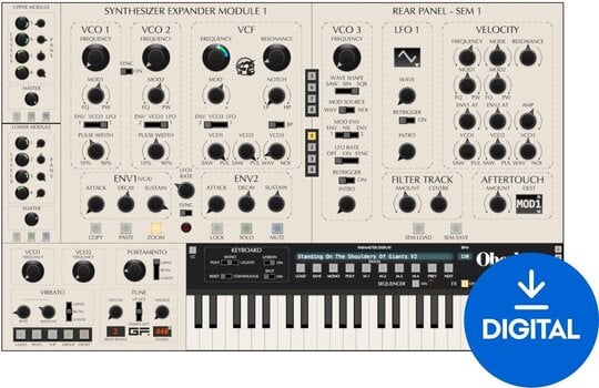 VST Instrument GForce OB-E v2 (Digitales Produkt) - 1