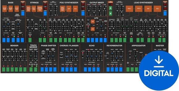 VST Instrument Cherry Audio Quadra (Digitalni izdelek) - 1
