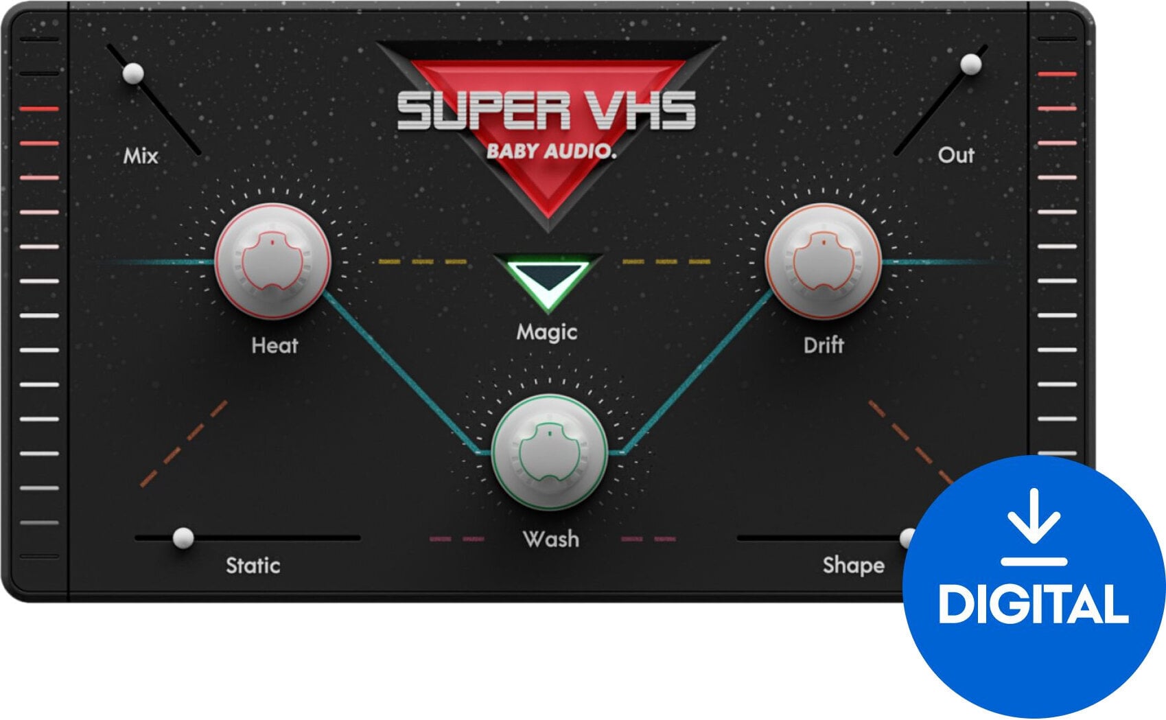 Studio-Effekt-Plugin Baby Audio Super VHS (Digitales Produkt)