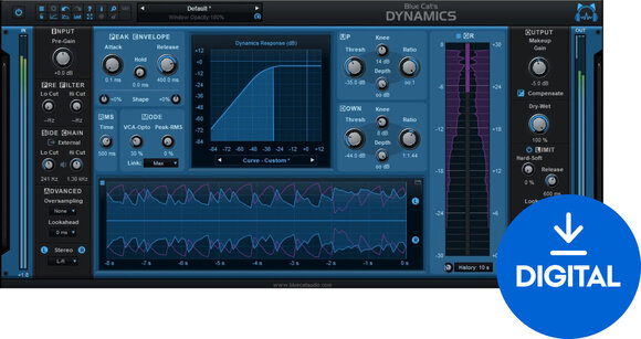 Студио софтуер Plug-In ефект Blue Cat Audio Dynamics (Дигитален продукт) - 1