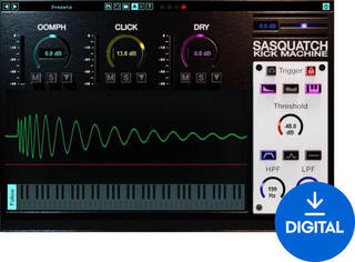 Studijski software plug-in efekt Boz Digital Labs Sasquatch Kick Machine 2 (Digitalni izdelek)