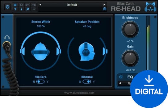 Software Plug-In FX-processor Blue Cat Audio Re-Head (Digitalt produkt) - 1