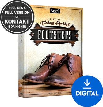 Soundlibraries für Sampler BOOM Library Virtual Foley Artist Footsteps (Digitales Produkt) - 1