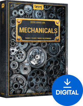 Sample-/äänikirjasto BOOM Library Mechanicals CK (Digitaalinen tuote) - 1