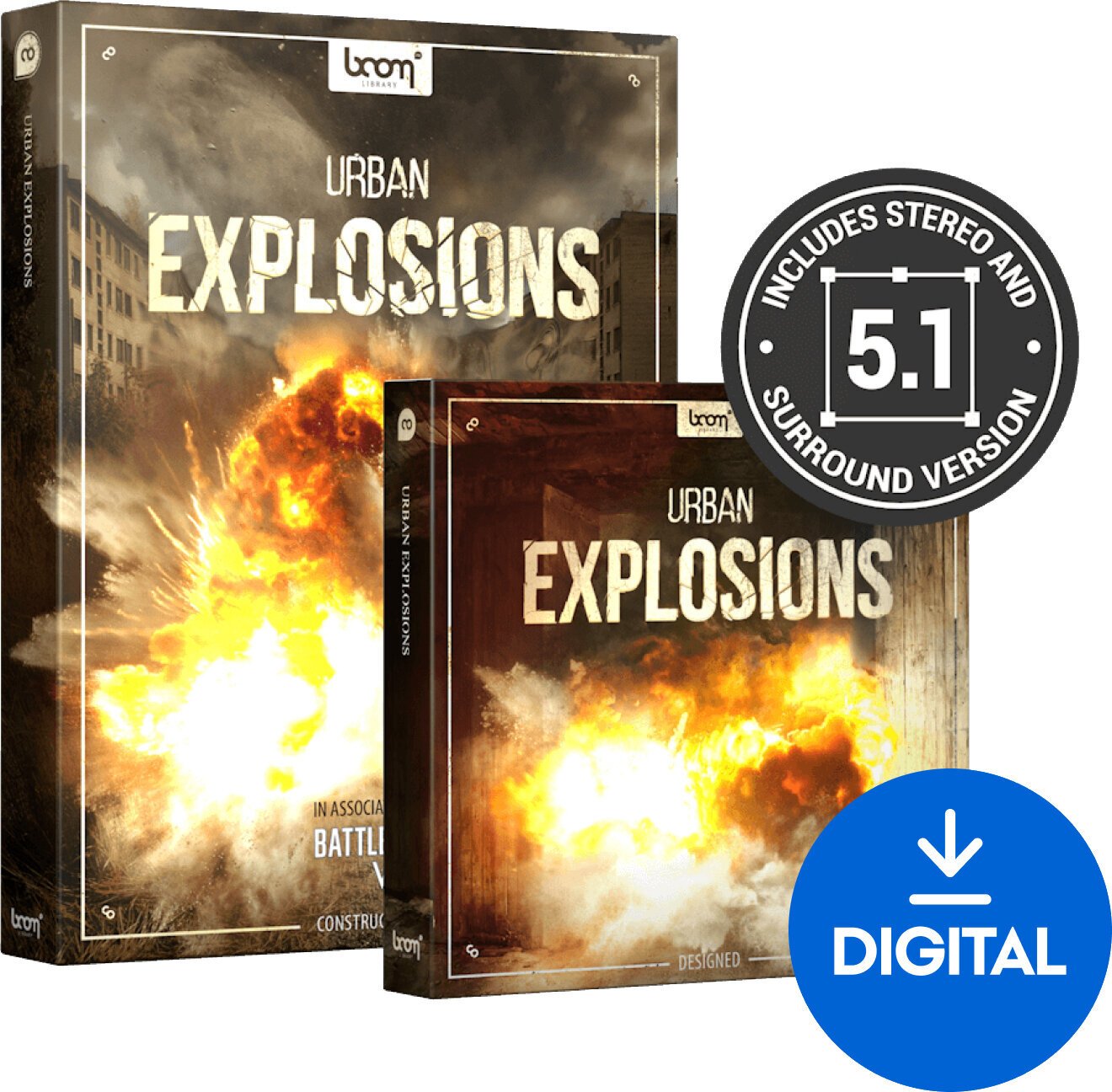 BOOM Library Urban Explosions Bundle (Digitálny produkt)