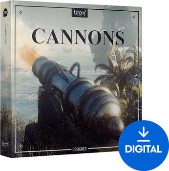 Библиотека със звукови ефекти BOOM Library Cannons DESIGNED (Дигитален продукт) - 1