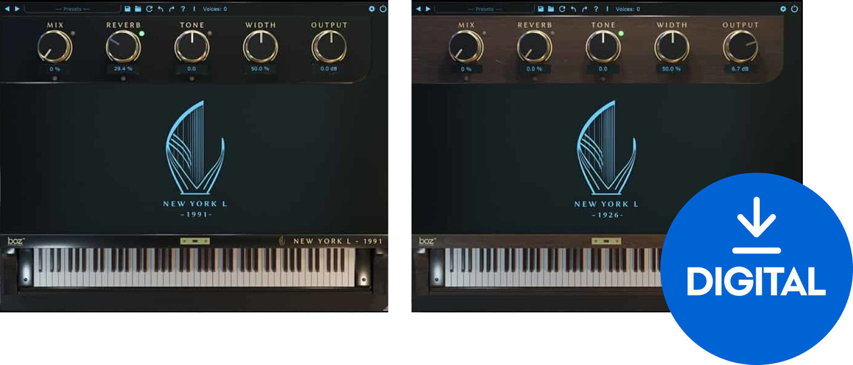 Студійне програмне забезпечення Plug-In ефект BOZ DIGITAL New York L Bundle (Цифровий товар)