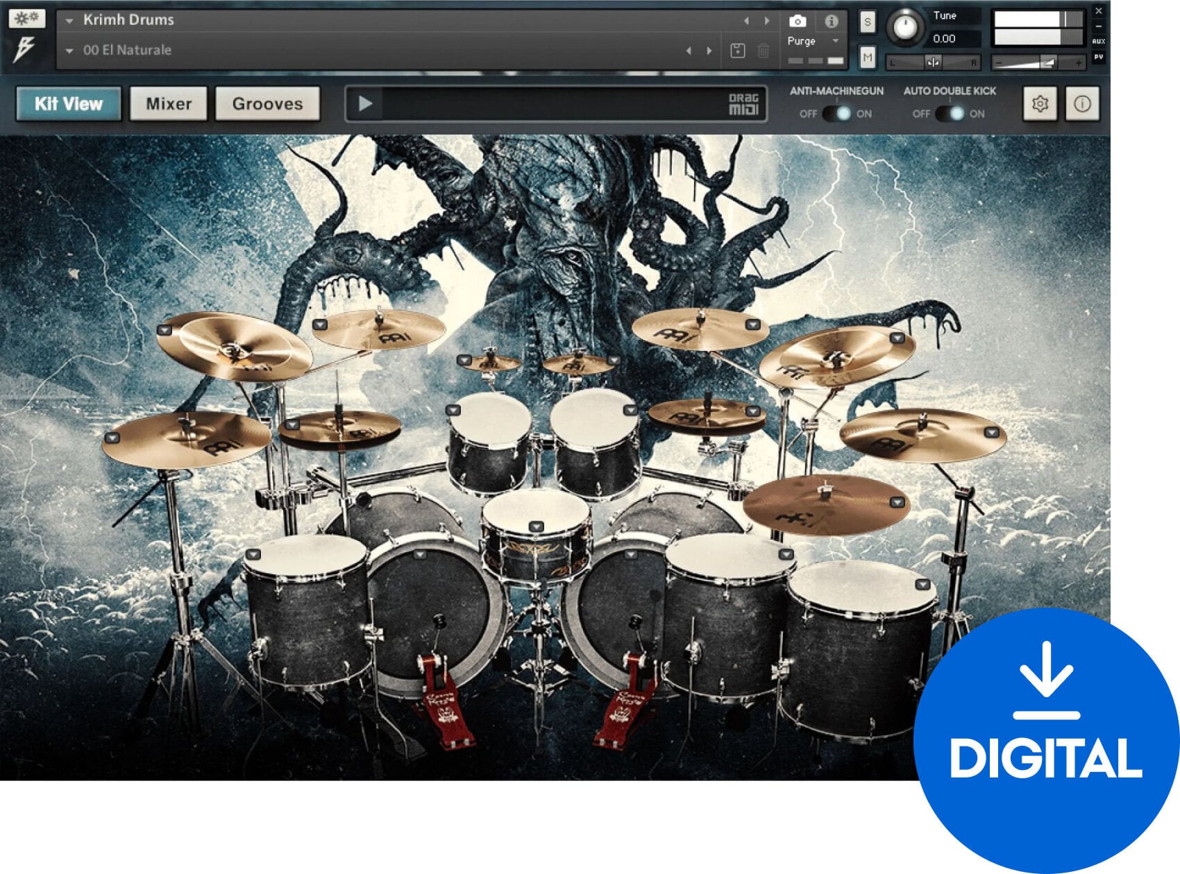 VST Instrument Bogren Digital Krimh Drums (Дигитален продукт)