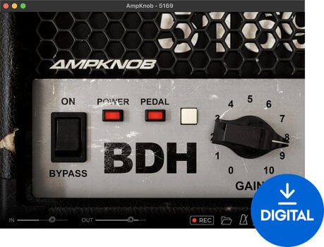 Studiový softwarový Plug-In efekt Bogren Digital Ampknob BDH 5169 (Digitální produkt) - 1
