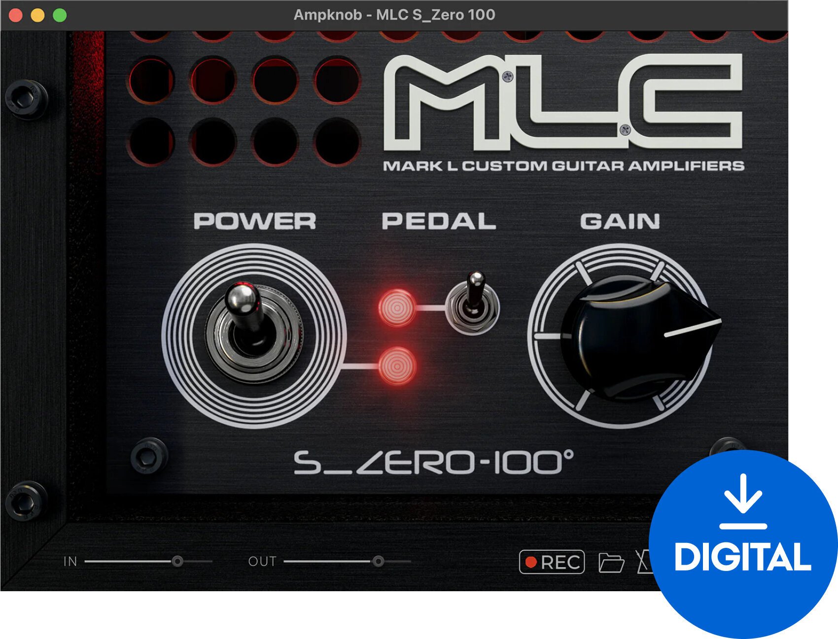 Studio-Effekt-Plugin Bogren Digital Ampknob MLC S_Zero 100 (Digitales Produkt)