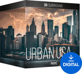Библиотека със звукови ефекти BOOM Library Urban USA Stereo (Дигитален продукт)