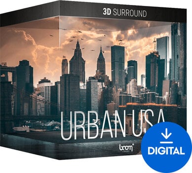 Библиотека със звукови ефекти BOOM Library Urban USA Stereo (Дигитален продукт) - 1