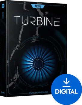 Studijski software plug-in efekt BOOM Library Turbine (Digitalni izdelek) - 1