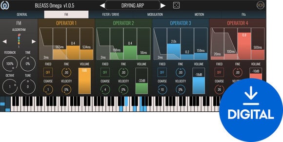 VST Instrument studio-software BLEASS Omega (Digitaal product) - 1