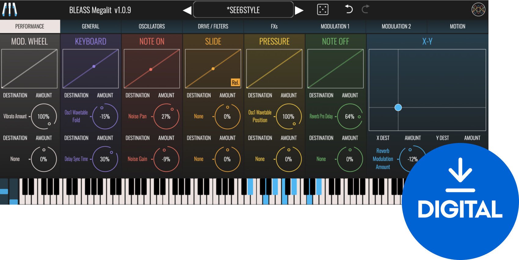 Software da studio VST BLEASS Megalit (Prodotto digitale)