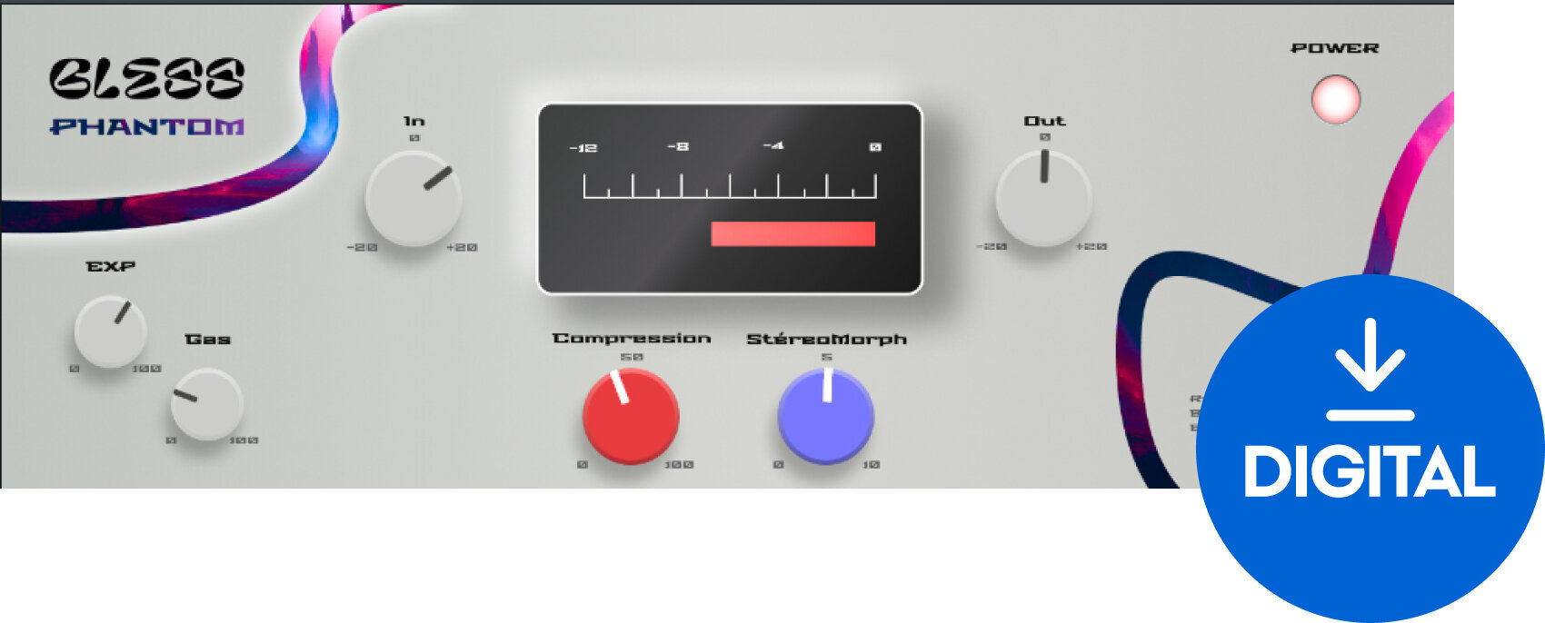 Bless Audio PHANTOM - STEREO MORPH COMPRESSOR (Digitální produkt)