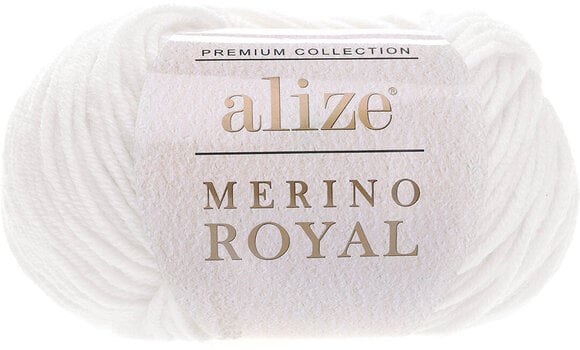 Pređa za pletenje Alize Merino Royal 55 Pređa za pletenje - 1