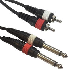 Audio kabel ADJ AC-2R-2J6M 1,5 m Audio kabel