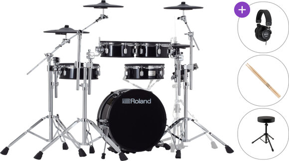 Elektromos dobszett Roland VAD307 SET Black Elektromos dobszett - 1