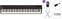 Digitální stage piano Roland GO:PIANO88 PX SET Digitální stage piano Black