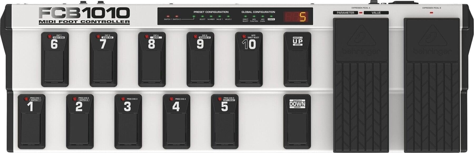 Pedală comutatoare Behringer FCB1010 Pedală comutatoare