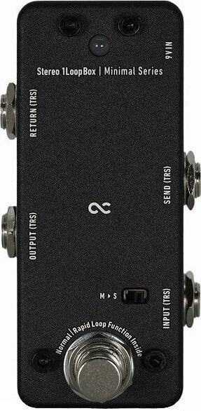 Nožní přepínač One Control Minimal Series Stereo 1 Loop Box Nožní přepínač