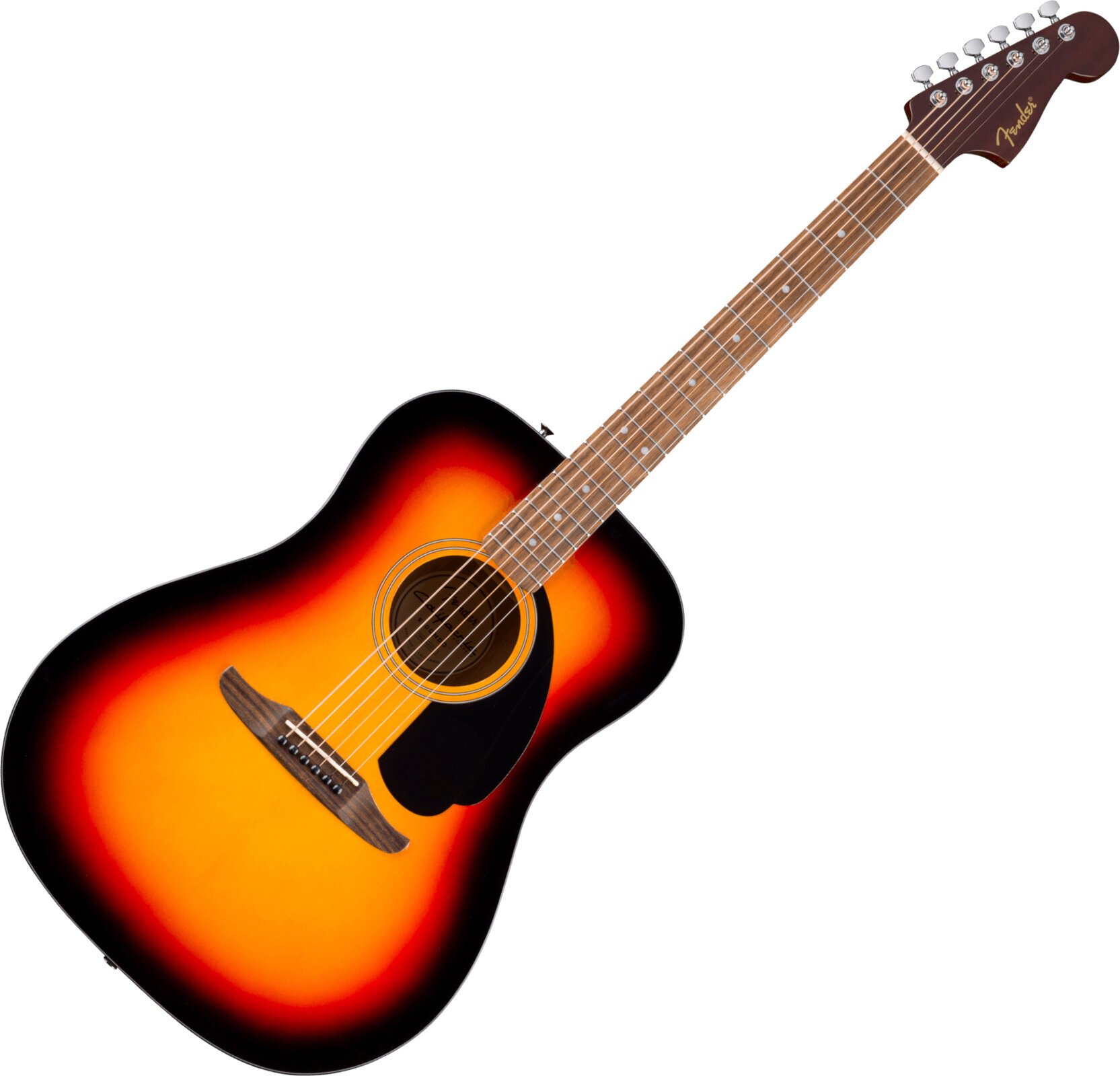 Fender California Standard Redondo 3-Color Sunburst Dreadnought Guitar