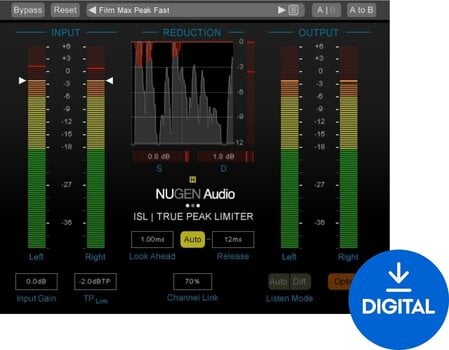 Software de studio Plug-In Efect Nugen Audio ISL 2 (Produs digital) - 1