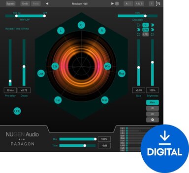 Studijski software plug-in efekt Nugen Audio Paragon (Digitalni izdelek) - 1