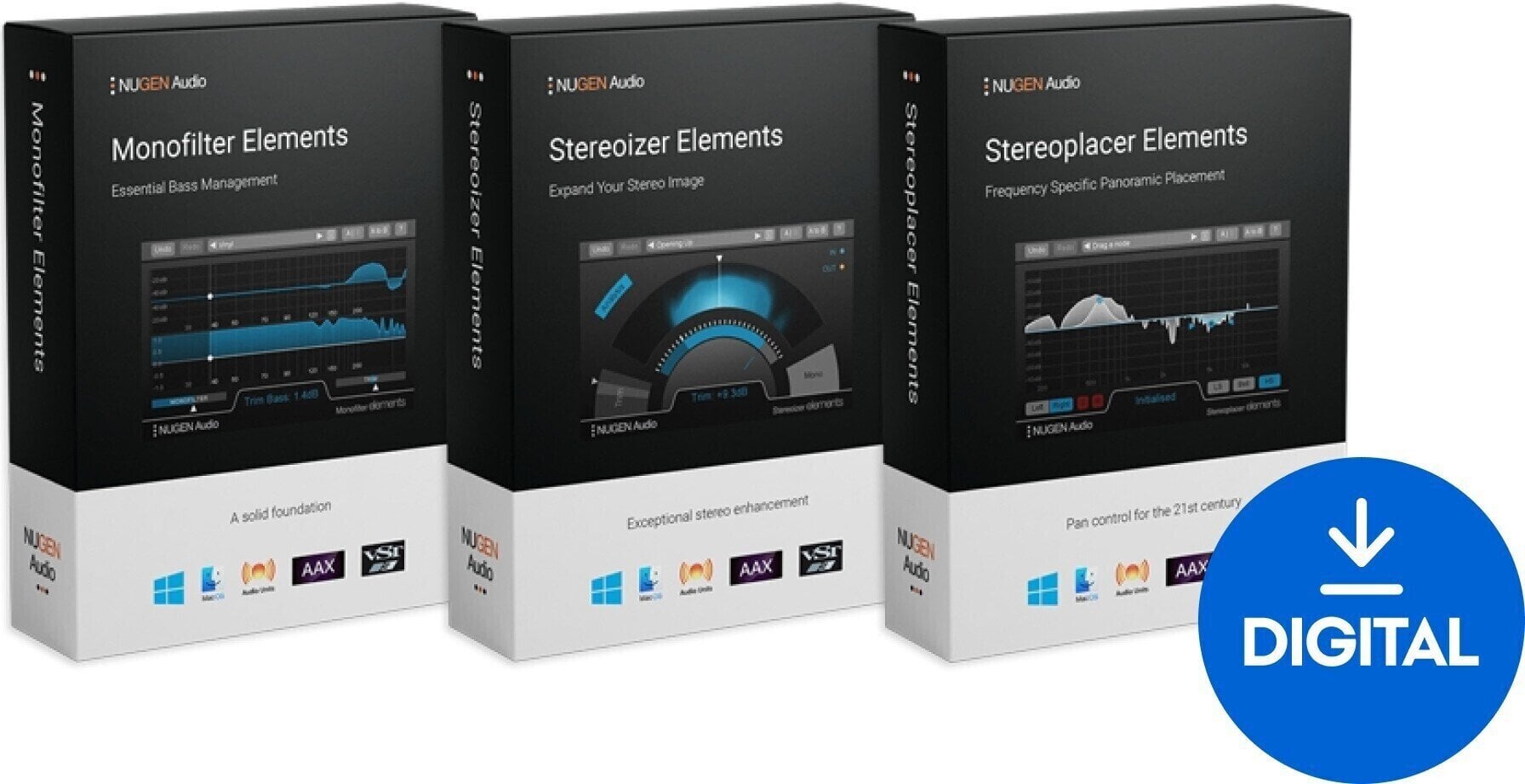 Software Plug-In FX Processor Nugen Audio Focus Elements (Digital product)