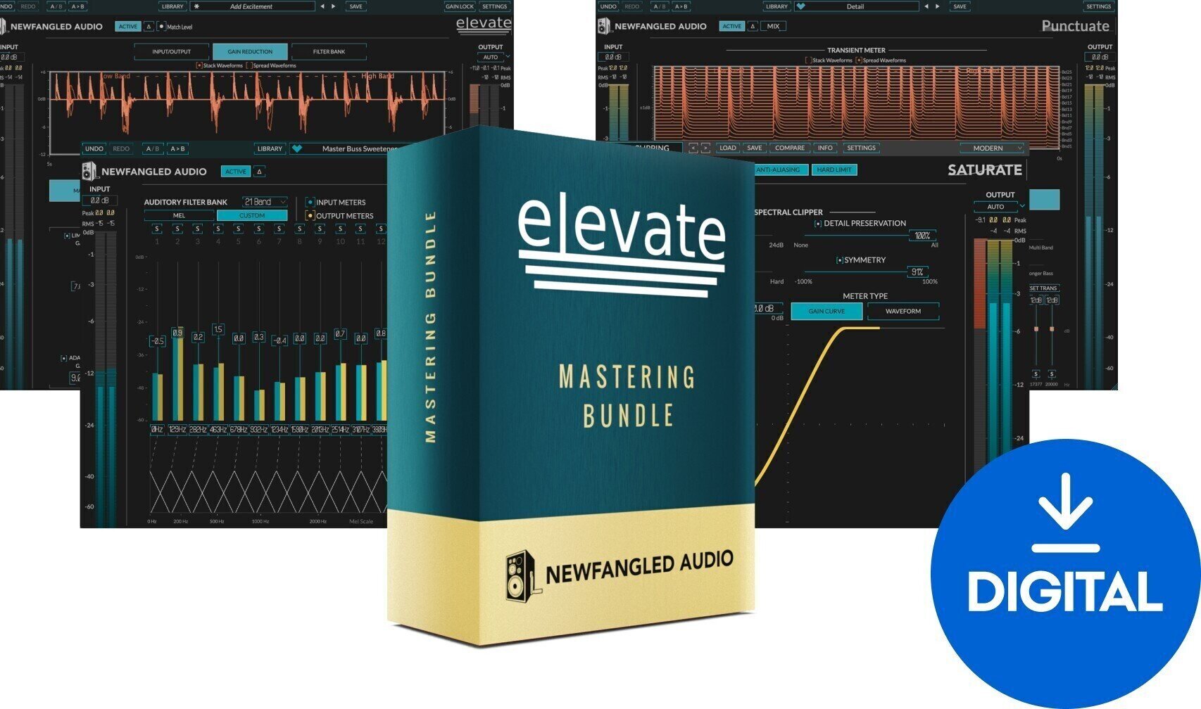 Virtuális effekt Newfangled Elevate Bundle (Digitális termék)