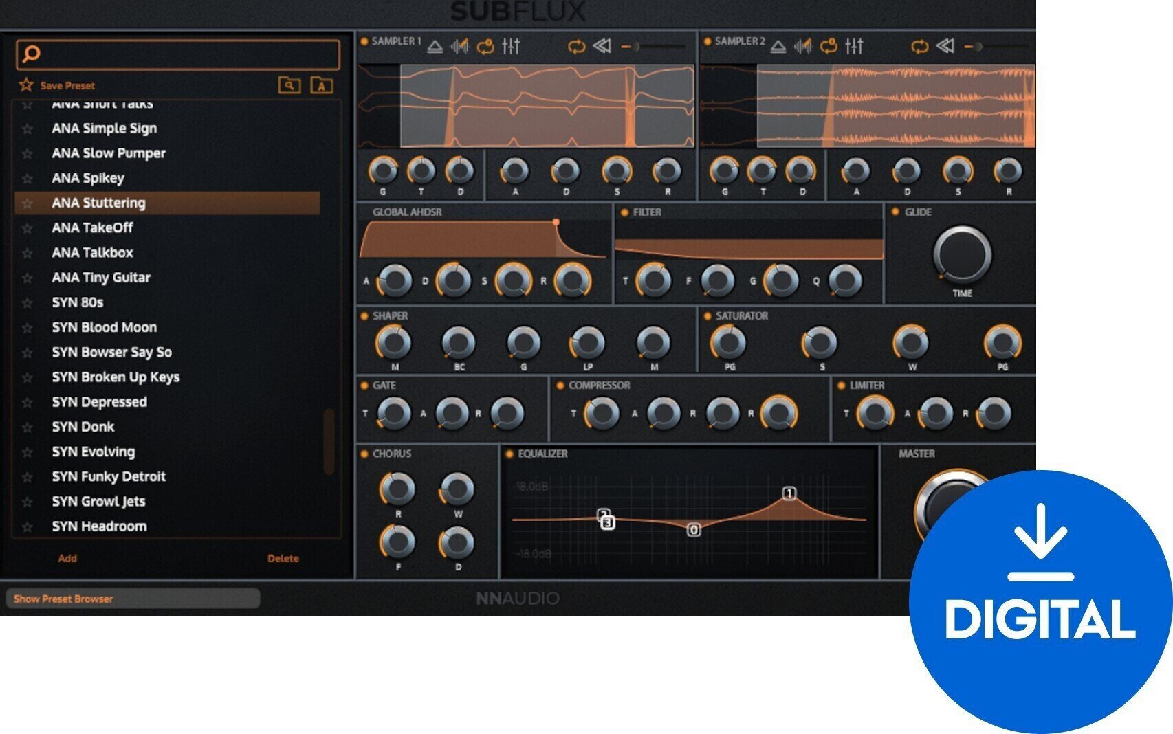 VST Instrument New Nation Subflux - Dual Bass Module (Digitalni izdelek)