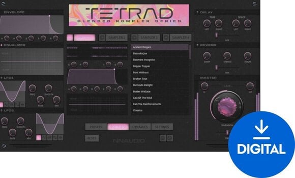 VST Instrument New Nation Tetrad - Blended Rompler Series Bundle (Digitalni izdelek) - 1