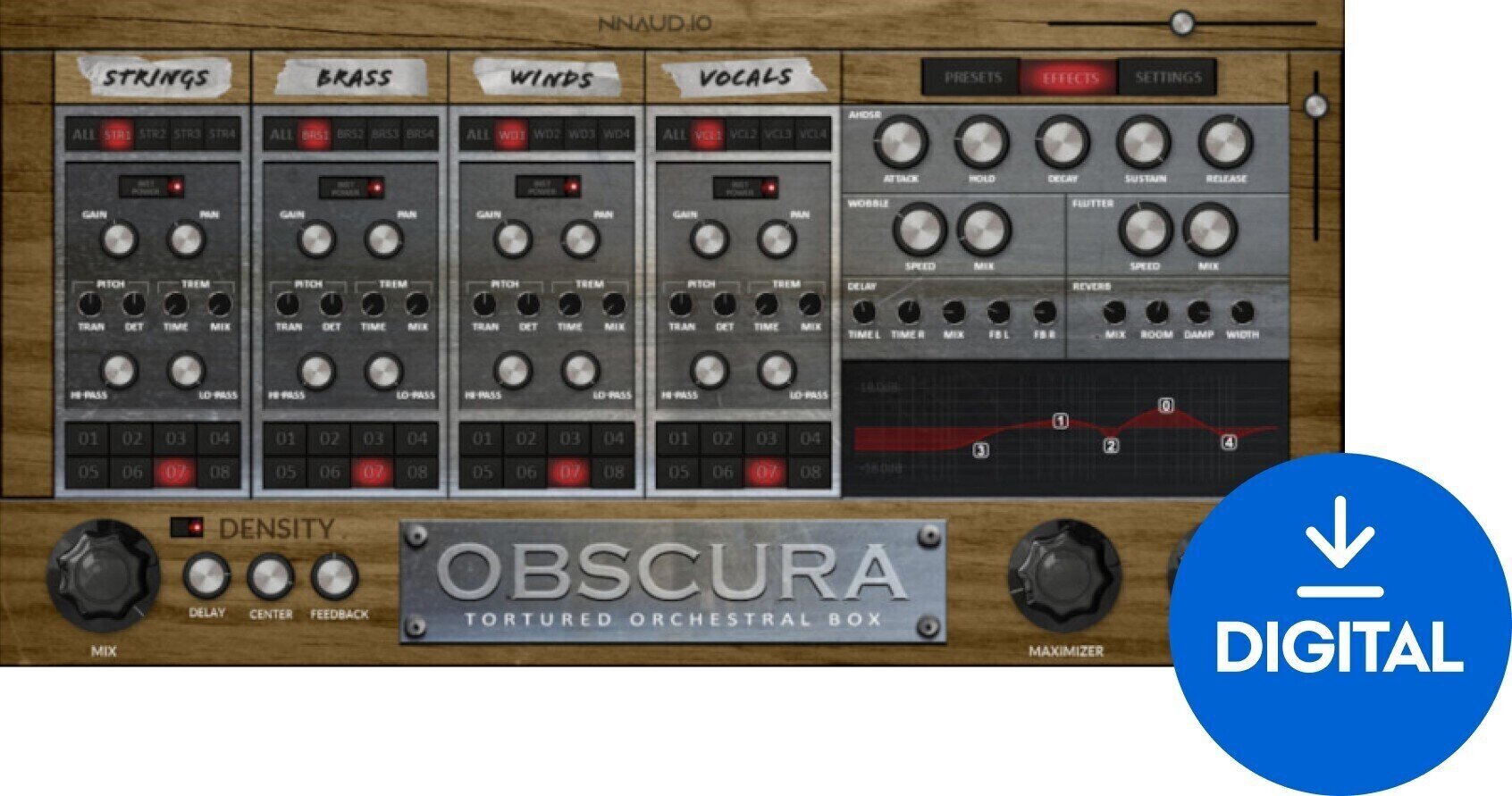 VST Instrument New Nation Obscura - Tortured Orchestral Box (Digitalni izdelek)