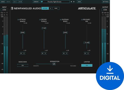 Plug-in de software para processadores FX Newfangled Articulate (Produto digital) - 1