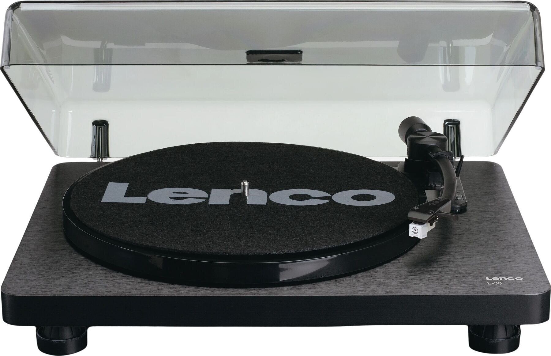 Abspielgerät Lenco L 30 Black Abspielgerät