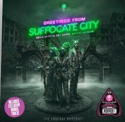 Disco de vinil The Funeral Portrait - Greetings From Suffocate City - From Beyond The Abyss: Deluxe (Indie Exclusive) (Pink Colored) (2 LP)