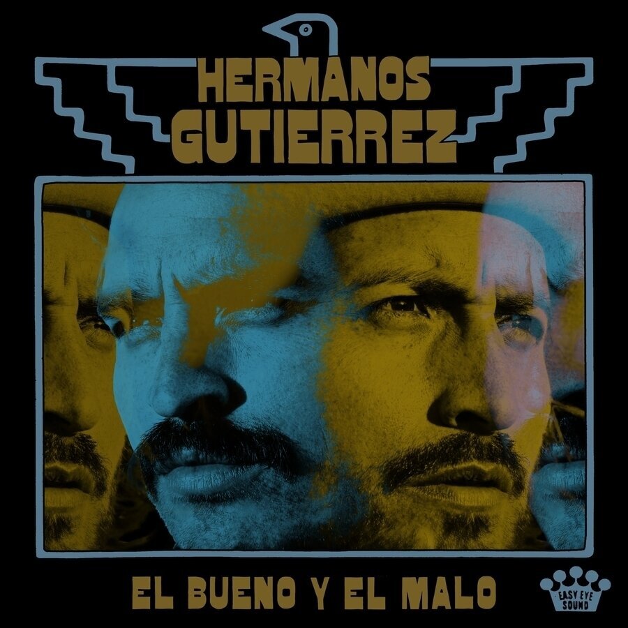 Vinilinė plokštelė Hermanos Gutierrez El Bueno Y El Malo (Indie Exclusive) (Turquoise/Black Smoke Colored) (LP)