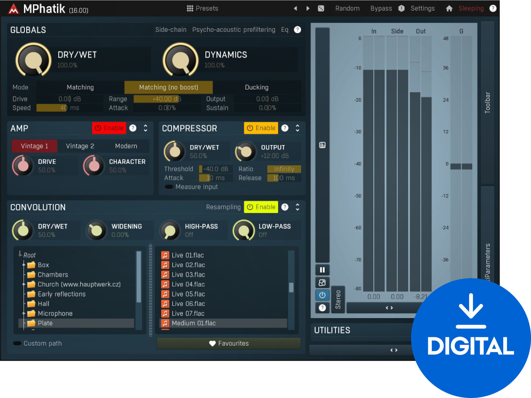 Oprogramowanie studyjne Plug-In efekt MELDA Mphatik (Produkt cyfrowy)