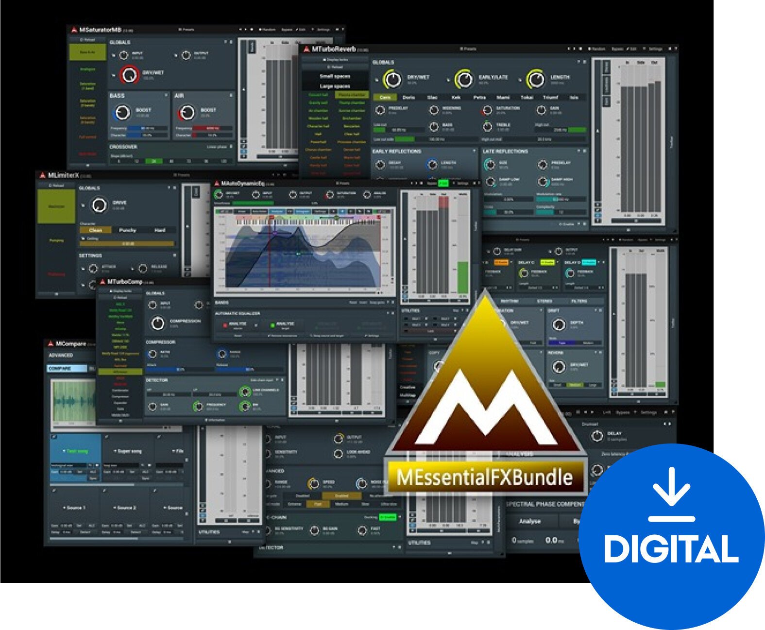 Programski plugin efekti MELDA MEssentialsFXBundle (Digitalni proizvod)