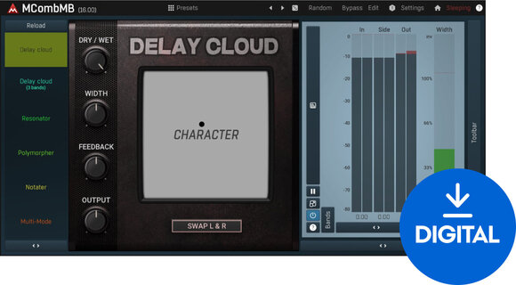 Software Plug-In FX Processor MELDA MCombMB (Digital product) - 1