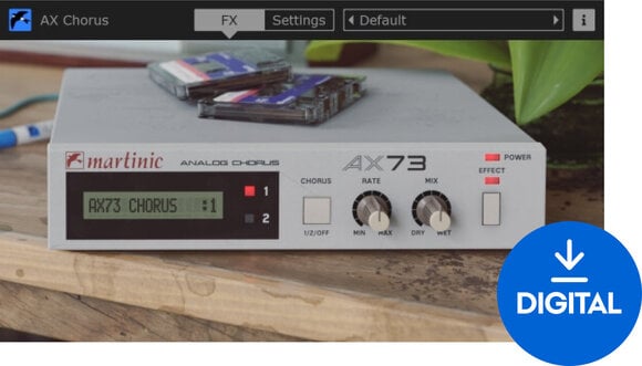 Studijski software plug-in efekt Martinic AX Chorus (Digitalni izdelek) - 1